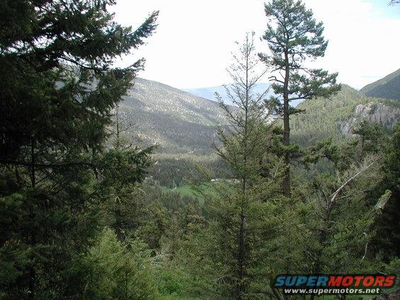 The East side of Oregon Jack Provincial Park.