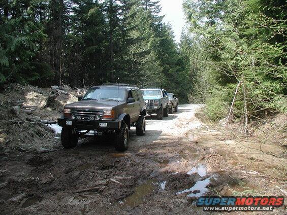 We went up Can-Opener but were stopped by snow. There wer two Toyota buggy's ahead of us, and even they ended up turning around.