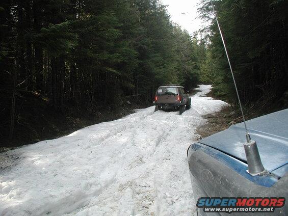 Heading towards Dixon Lake.