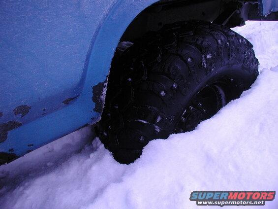 This meant deep snow.