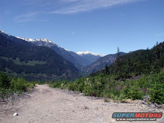 Another dead end, but worth it for that view.