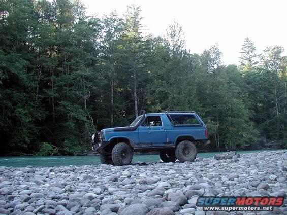 Some more posing by the Chekamus River.