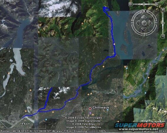 The log of our trip.
