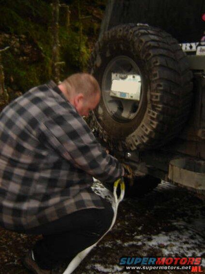 Trevor gave him a tug.
