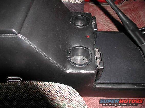 The broken drink holder was bugging me, so I got some super-glue and fixed it up.