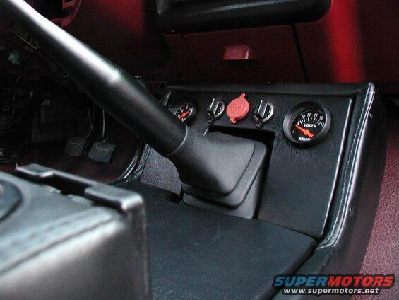 Center console "building" all done; just have to hook up the wires.