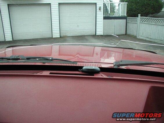 GPS antenna receiver mounted.