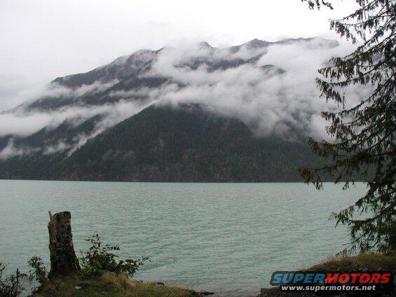 Windy, cloudy, rainy and warm lake water; what more could one ask for.