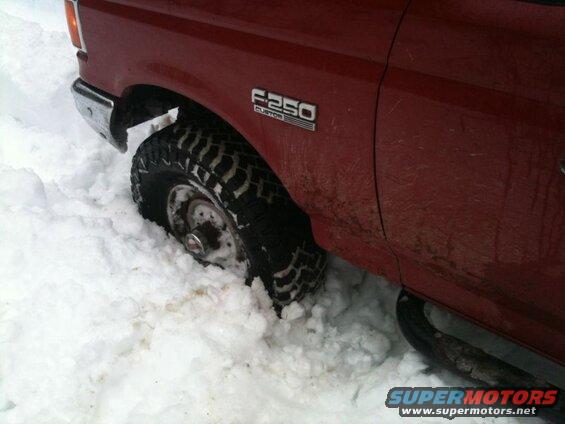 I got hung up and couldn't move. Doug and I did a little shoveling, but Indir was soon to my rescue.