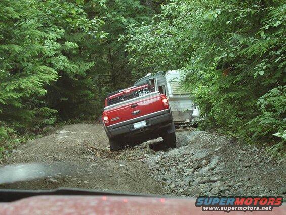 Indir showning of his stock Ranger flex.