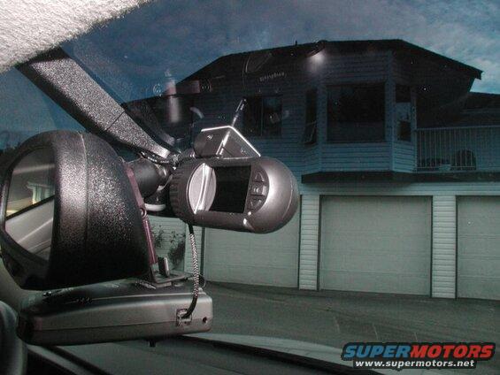 The camera attached.