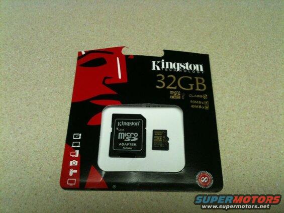 Picked up a 32GB card for the camera ($19.99 @ Costco).
