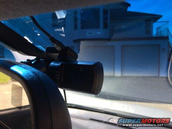 Mount new base and move power cable; easy install.