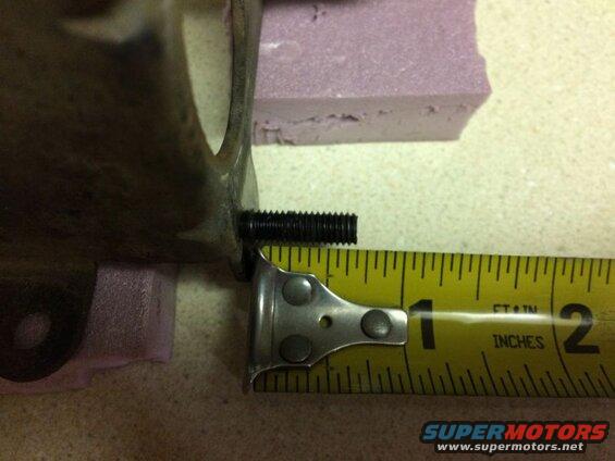 One inch of extension.
