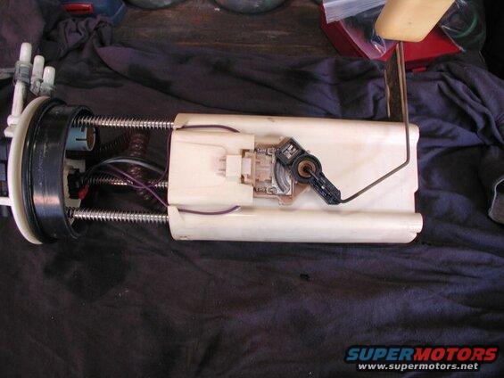 Remove the old sensor, wiring and seal.
