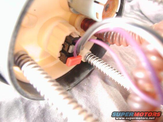 Remove the old sensor, wiring and seal.