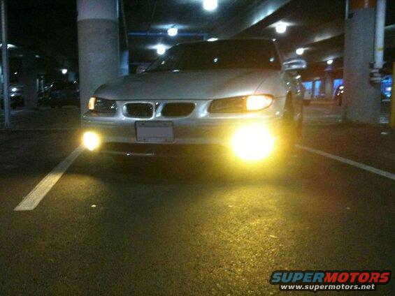 Just some pictures of the yellow fog lights.