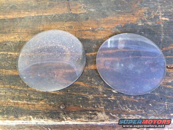 Removed both protective lenses. They keep peeling back and I'm tired of replacing them.