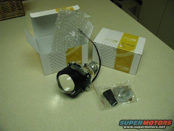 Morimoto Mini H1 5.0 Bi-Xenon projectors.