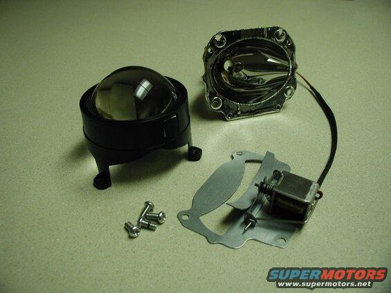 Projector taken apart.