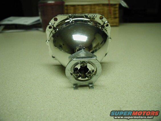 And finally the reflector.