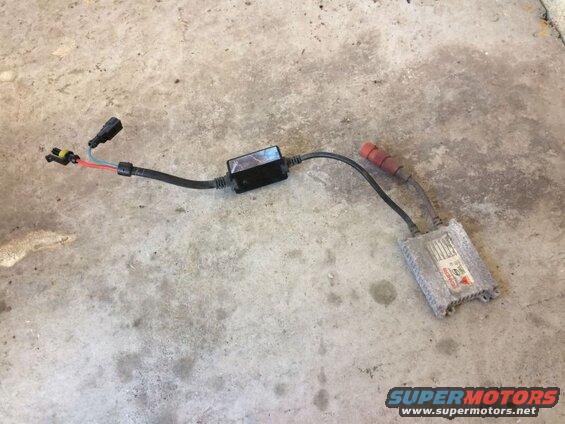 The old Beamers ballast; installed 7 years ago.