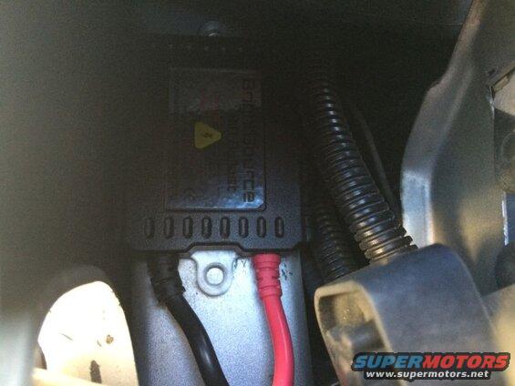 New ballast installed.