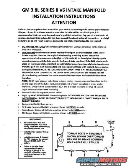 install instructions: page 1