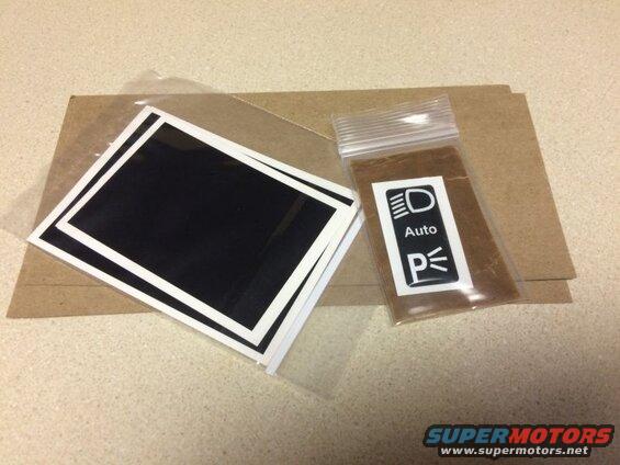 Second set. Went with flat black on the big decal, and gloss black on the small one.