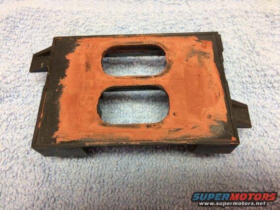 Used spot putty to smooth the surface out.