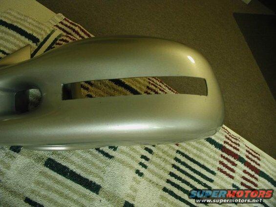 I put two coats of silver paint to the cuts.