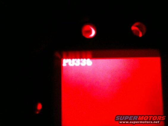 Checked for codes with the Aeroforce; P0336.