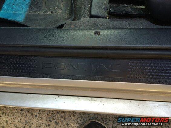 Drivers side: Clean the area and apply the overlay as per the instructions.
