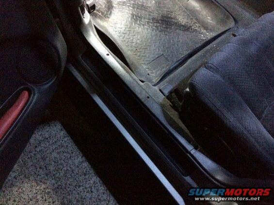 Night shot; drivers side, no flash.