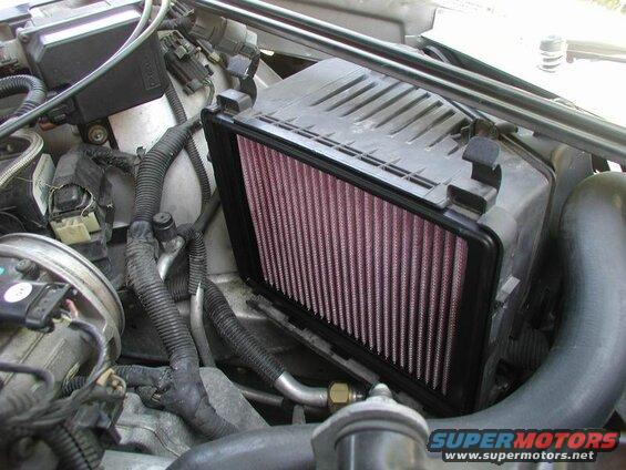 Install new filter.