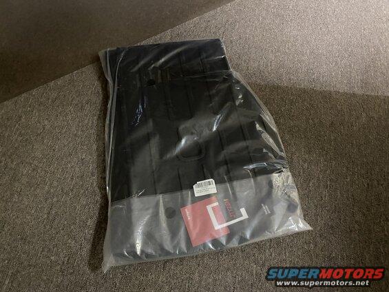 Rear seatback liners.