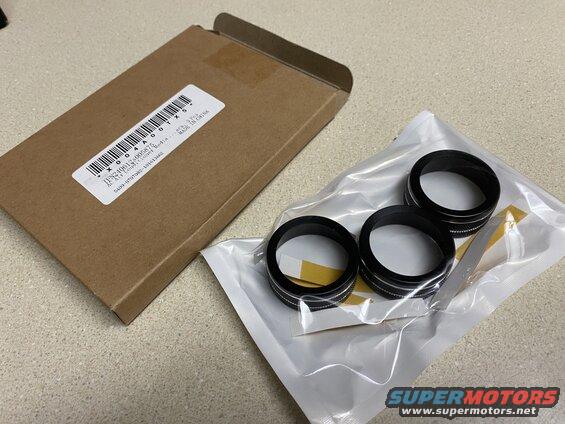 HVAC knob ring covers from Amazon.