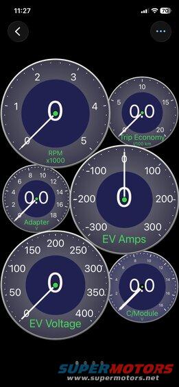 Whipped up this dashboard (night display).