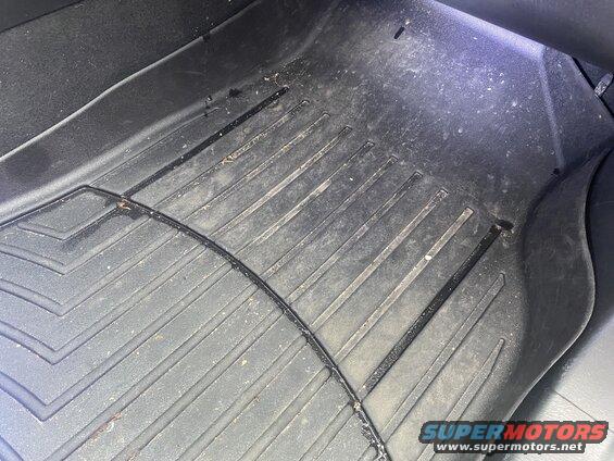 Had a little moisture on the passenger floor, so shop-vac;d it and will leave the floor line out for a few days to let it dry out.