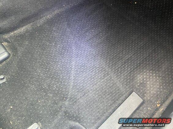 Had a little moisture on the passenger floor, so shop-vac;d it and will leave the floor line out for a few days to let it dry out.