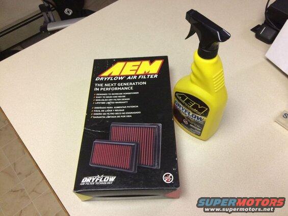Getting ready for an air filter change. I've always used K&N or Airaid filters that need to be oiled after washing,so going dry is new to me.