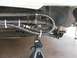 1996 Mercury Sable - Close-up of where the new transaxle cooler lines splice into the OEM cooler.