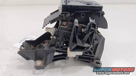 Black plastic automatic transmission shifter assembly