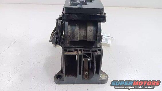Black automatic transmission shifter assembly from a vehicle.