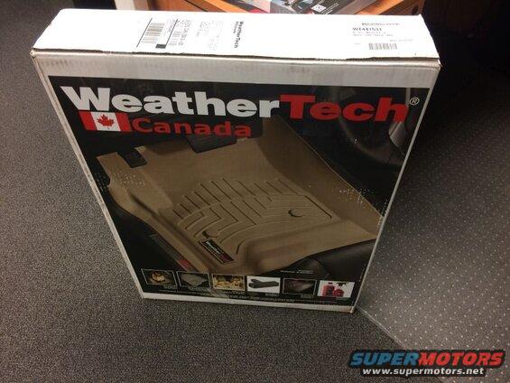 Front floor mats.