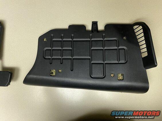 Drivers side panel / passenger side panel.