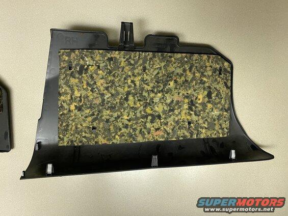 Drivers side panel / passenger side panel.