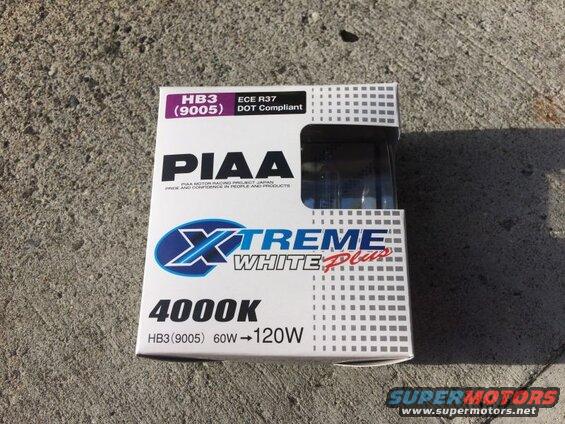 New hi beam bulbs.