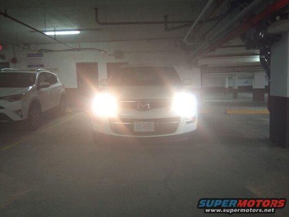 Low beams & hi beams.