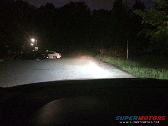 Low beams & hi beams.